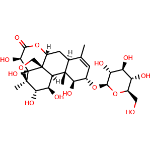 Chemical structure of Yadanzigan , CAS 76588-87-9, AChemBlock AD275050