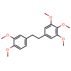 Chemical structure of Chrysotobibenzyl , CAS 108853-09-4, AChemBlock AD275055