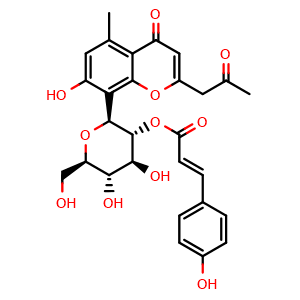 Chemical structure of Aloeresin A , CAS 74545-79-2, AChemBlock AD275057