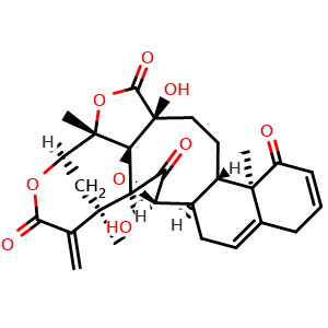 Chemical structure of Physalin C , CAS 27503-33-9, AChemBlock AD275081