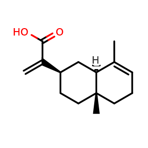 Chemical structure of alpha-Costic acid , CAS 28399-17-9, AChemBlock AD275093