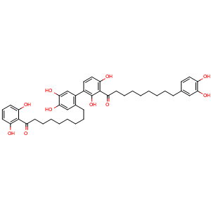 Chemical structure of Giganteone A , CAS 460337-13-7, AChemBlock AD275097