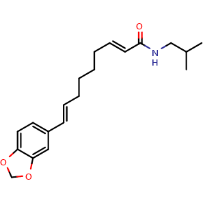 Chemical structure of Retrofractamide C , CAS 96386-33-3, AChemBlock AD275117