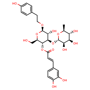 Chemical structure of Syringalide A 3'-rhamnoside , CAS 110327-00-9, AChemBlock AD275143