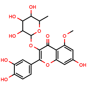 Chemical structure of Azalein , CAS 29028-02-2, AChemBlock AD275163