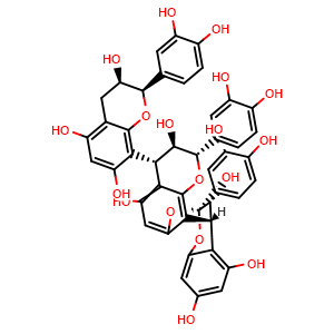 Chemical structure of Aesculitannin B , CAS 114612-77-0, AChemBlock AD275168