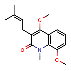 Chemical structure of O-Methylglycosolone , CAS 41303-25-7, AChemBlock AD275170