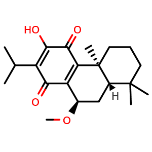 Chemical structure of 7-O-Methylhorminone , CAS 122482-10-4, AChemBlock AD275181