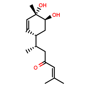 Chemical structure of Bisacurone , CAS 120681-81-4, AChemBlock AD275186
