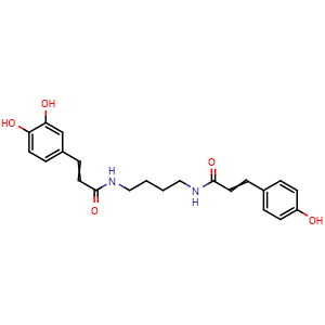 N-p-coumaroyl-N'-caffeoylputrescine