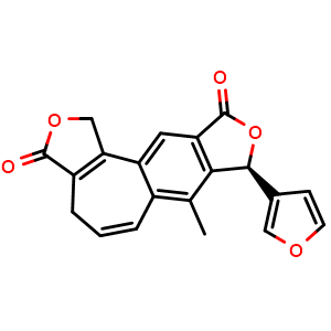 Chemical structure of Isosalvipuberulin , CAS 115321-32-9, AChemBlock AD275204