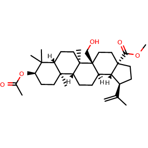 3alpha-Acetoxy-27-hydroxy-20(29)-lupen-28-oic acid methyl ester