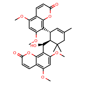 Chemical structure of Toddalosin , CAS 137182-37-7, AChemBlock AD275220
