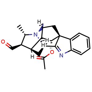 Chemical structure of Perakine , CAS 4382-56-3, AChemBlock AD275241
