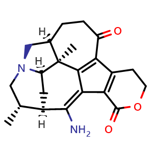 Chemical structure of Daphnicyclidin I , CAS 1467083-10-8, AChemBlock AD275254