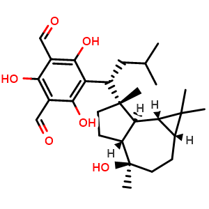 Chemical structure of Macrocarpal A , CAS 132951-90-7, AChemBlock AD275261