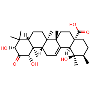 (1beta,3beta)-1,3,19-Trihydroxy-2-oxours-12-en-28-oic acid