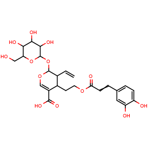 Chemical structure of Grandifloroside , CAS 61186-24-1, AChemBlock AD275270