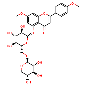 Chemical structure of Agalloside , CAS 221257-06-3, AChemBlock AD275285