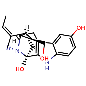 Chemical structure of 3-Hydroxysarpagine , CAS 857297-90-6, AChemBlock AD275295