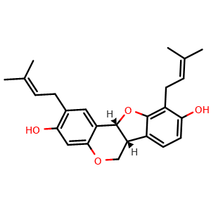 Chemical structure of Erythrabyssin II , CAS 77263-06-0, AChemBlock AD275312
