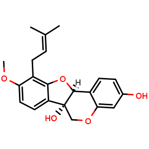 Chemical structure of Erythrabissin I , CAS 74515-47-2, AChemBlock AD275317