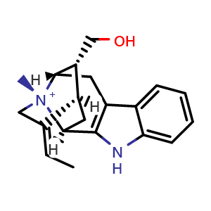 Chemical structure of (4alpha)-17-Hydroxy-4-methylsarpaganium , CAS 6792-07-0, AChemBlock AD275325