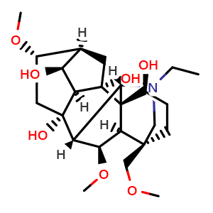 Chemical structure of 10-Hydroxyneoline , CAS 132362-42-6, AChemBlock AD275328