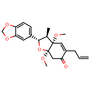 Chemical structure of Kadsurin A , CAS 99340-07-5, AChemBlock AD275330