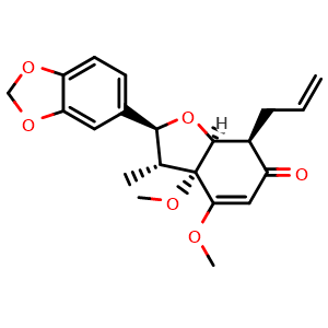 Chemical structure of Fargesone B , CAS 116424-70-5, AChemBlock AD275332