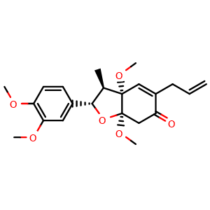 Chemical structure of Piperenone , CAS 57625-31-7, AChemBlock AD275335