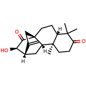 Chemical structure of (+)-Antiquorin , CAS 125356-08-3, AChemBlock AD275355
