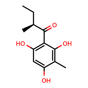 (2S)-2-Methyl-1-(2,4,6-trihydroxy-3-methylphenyl)butan-1-one