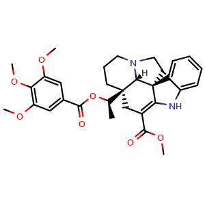 Chemical structure of (-)-Echitoveniline , CAS 72855-79-9, AChemBlock AD275390