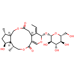 Chemical structure of Nudifloside C , CAS 297740-99-9, AChemBlock AD275391