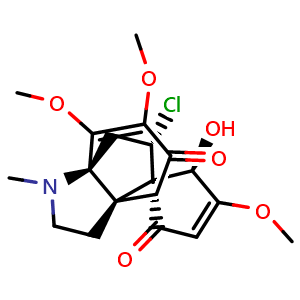 Chemical structure of Dauricumine , CAS 345641-00-1, AChemBlock AD275442