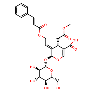 Chemical structure of Jasminoside , CAS 82451-18-1, AChemBlock AD275443