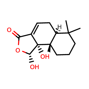 Chemical structure of Ugandenial A , CAS 1175880-15-5, AChemBlock AD275451