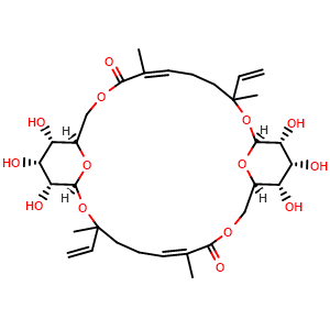Chemical structure of Dicliripariside A , CAS 491613-65-1, AChemBlock AD275456