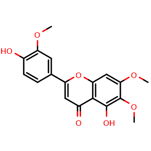 Chemical structure of Cirsilineol , CAS 41365-32-6, AChemBlock AD275468
