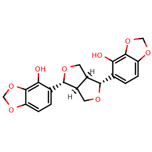 5,5′-[(1R,3aS,4R,6aS)-Tetrahydro-1H,3H-furo[3,4-c]furan-1,4-diyl]bis[1,3-benzodioxol-4-ol]