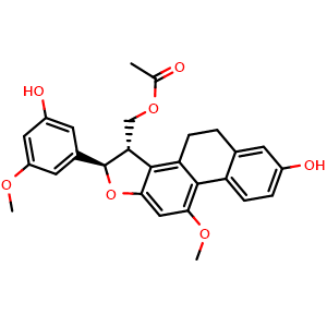 Chemical structure of Pleionesin C , CAS 1222077-25-9, AChemBlock AD275485