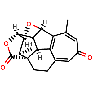 Chemical structure of Hainanolide , CAS 64761-48-4, AChemBlock AD275491