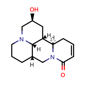 Chemical structure of 9alpha-Hydroxysophocarpine , CAS 907607-58-3, AChemBlock AD275511