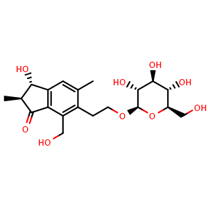 Chemical structure of Pteroside T , CAS 62043-51-0, AChemBlock AD275519
