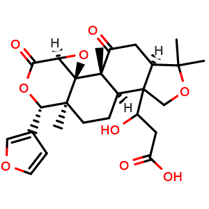 Chemical structure of Isolimonic acid , CAS 74729-97-8, AChemBlock AD275534