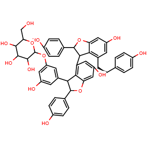 Chemical structure of Foeniculoside I , CAS 168010-10-4, AChemBlock AD275570
