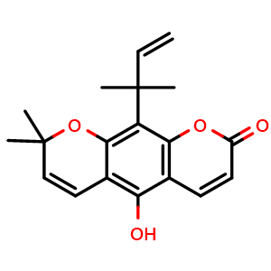Chemical structure of Nordentatin , CAS 1083193-15-0, AChemBlock AD275576