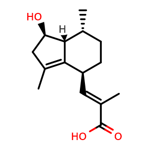 Chemical structure of Hydroxyvalerenic acid , CAS 1619-16-5, AChemBlock AD275588