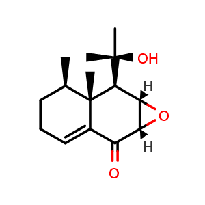 Chemical structure of (+)-Isonardosinone , CAS 27062-01-7, AChemBlock AD275599